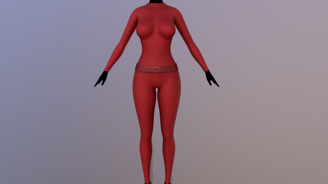 spy costume 2 3D Model .c4d .max .obj .3ds .fbx .stl .blend