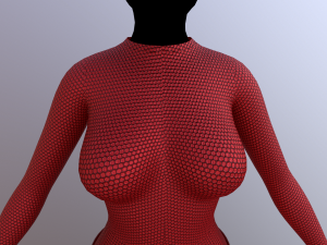 spy costume 2 3D Model