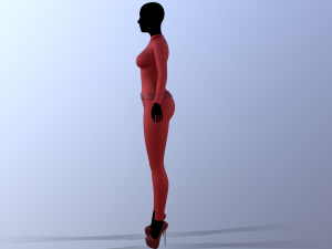 spy costume 2 3D Model