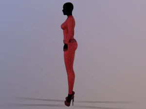 spy costume 2 3D Model