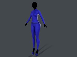 spy costume 3 3Dモデル