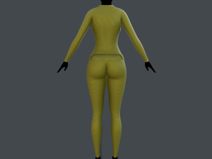 spy costume 4 3D Model