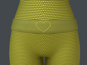 spy costume 4 3D Model
