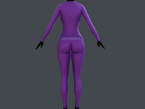 spy costume 5 3D Model