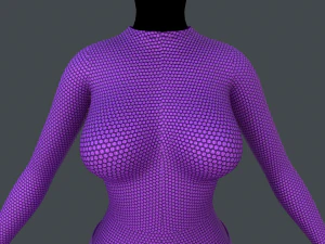 spy costume 5 3D Model
