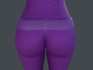 spy costume 5 3D Model