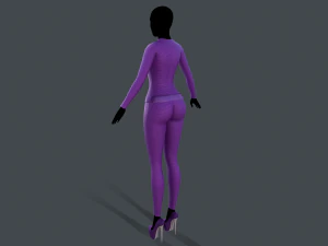 spy costume 5 3D Model