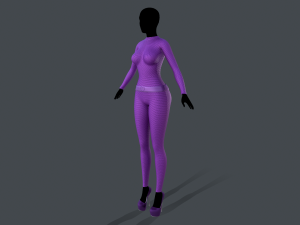 spy costume 5 Modelo 3D