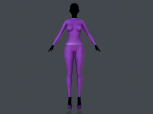 spy costume 5 3D Model