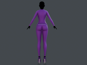spy costume 5 Modelo 3D