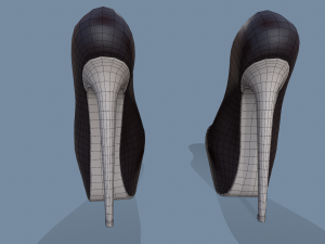 latex dress 3D 模型