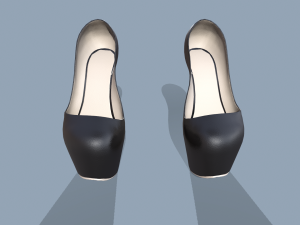 latex dress 2 Modèle 3D