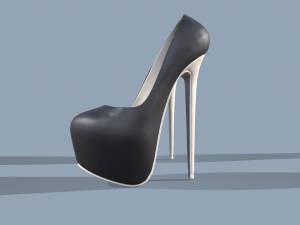 latex dress 2 Modèle 3D