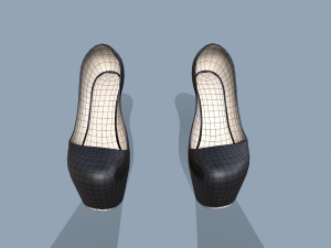 latex dress 2 Modèle 3D