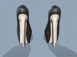 latex dress 2 3D Model
