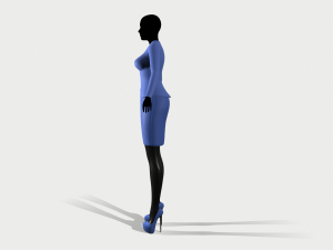 jacket and skirt 3D Model