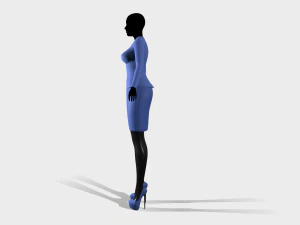 jacket and skirt 3D Model