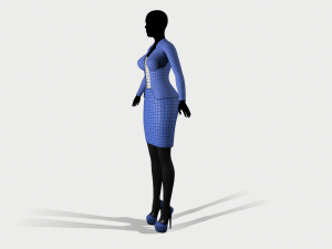 jacket and skirt 3D Model