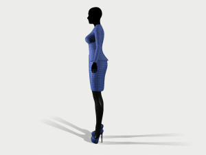 jacket and skirt 3D Model