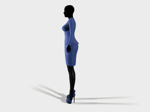 jacket and skirt 3D Model
