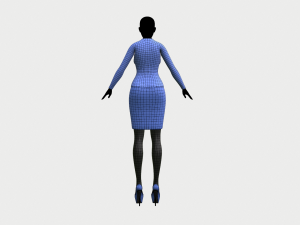 jacket and skirt 3D Model
