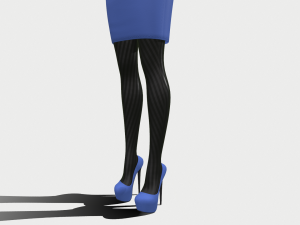 jacket and skirt 3D Model