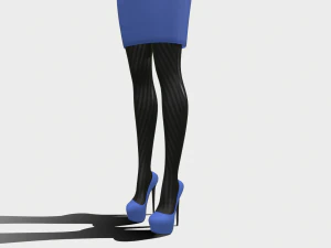 jacket and skirt 3D Model