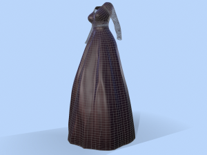 long dress 3D Model