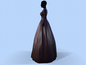 long dress 3D Model