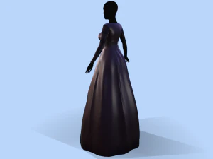 long dress 3D Model