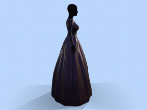 long dress 3D Model