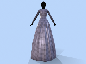wedding dress 3D Модель
