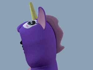 kigurumi unicorn 3D Model