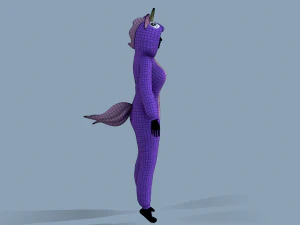 kigurumi unicorn 3D Model