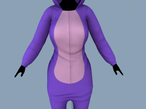 kigurumi unicorn 3D Model