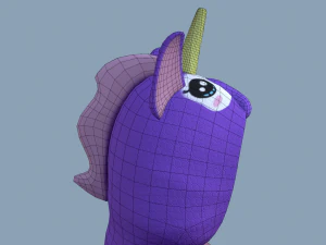 kigurumi unicorn 3D Model