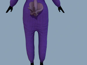 kigurumi unicorn 3D Model