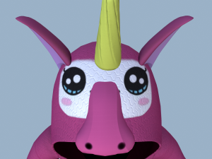 kigurumi unicorn 2 3D Model