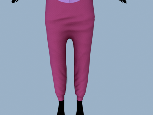 kigurumi unicorn 2 3D Model