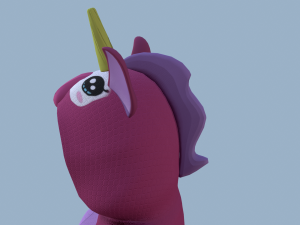 kigurumi unicorn 2 3D Model