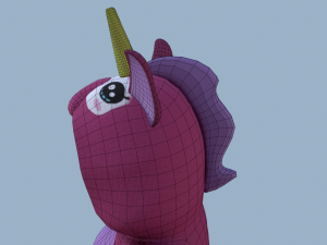 kigurumi unicorn 2 3D Model