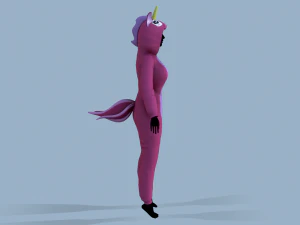 kigurumi unicorn 2 3D Model