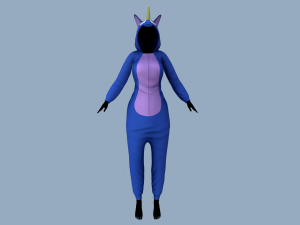 kigurumi unicorn 3 3D 模型