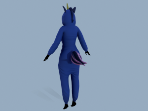 kigurumi unicorn 3 3D 模型