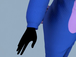 kigurumi unicorn 3 3D Model