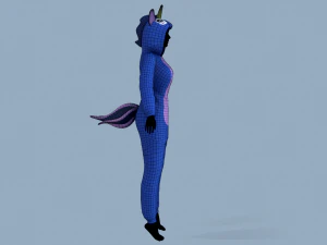 kigurumi unicorn 3 3D Model