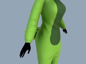 kigurumi unicorn 4 Model 3D