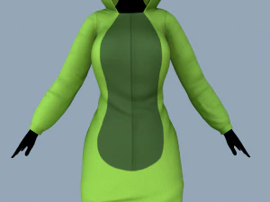 kigurumi unicorn 4 3D Model