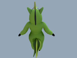 kigurumi unicorn 4 Model 3D