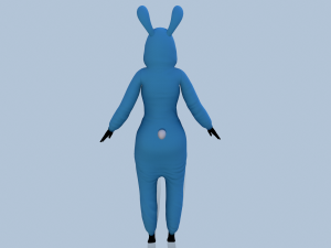 kigurumi bunny Modello 3D